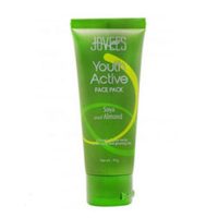 Jovees Youth Active Face Pack Soya & Almond 75 GRAMS