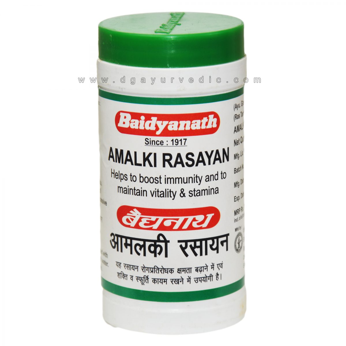 SHREE BAIDYANATH Amalki Rasayan 120 Grams - D.G. Ayurvedic Sangrah ...