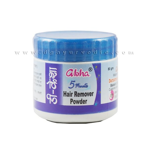 Abha D Kesha Powder (Natural Hair Remover powder) 80 Grams . Ayurvedic  Sangrah (Ayurvedic, Herbal, Organic and Natural Products)