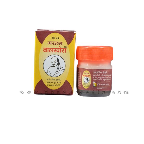 GM Pharmacy Balkhora Marham (Cure Baldness Cream) 10 gms