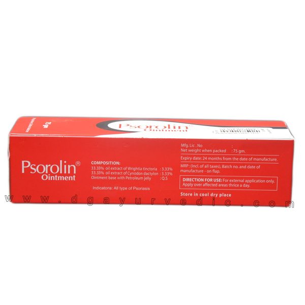 Dr. JRK Psorolin Ointment (Psoriasis and Skin Care)