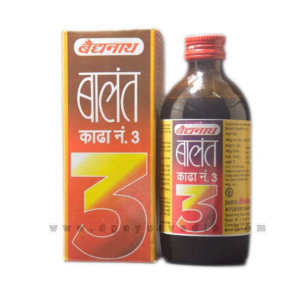 Baidyanath Balant Kadha No. 3 200 ml (For Women - Post Pregnancy Health Tonic)