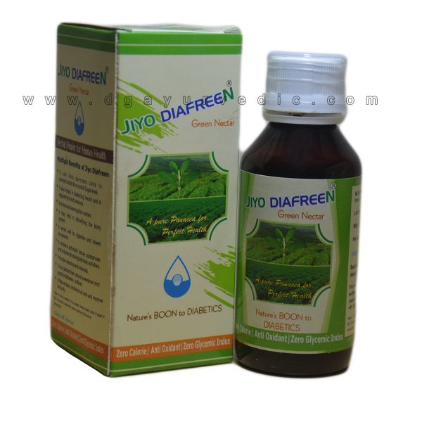 Biomap Jiyo Diafreen Syrup 100ml (For Diabetes Control) Green Nectar