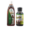 Guaranteed Hairfall Treatment | Deergha Hair Oil 100 ml + Deergha Shampoo 100 ml