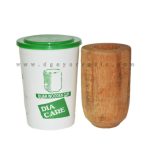nisha herbal bijak wooden cup dia care instrument