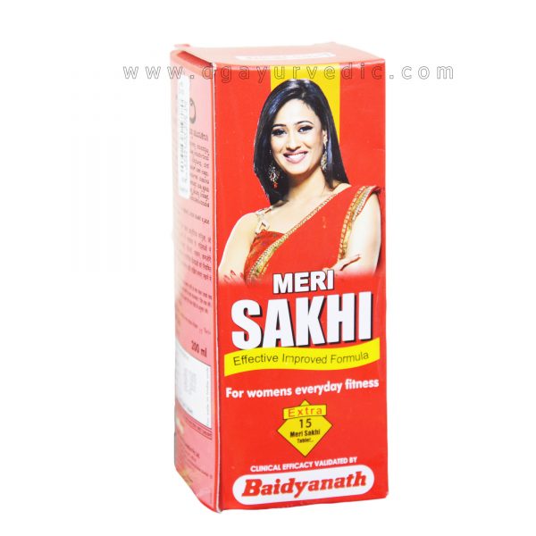 baidyanath Meri Sakhi syrup and tablet box