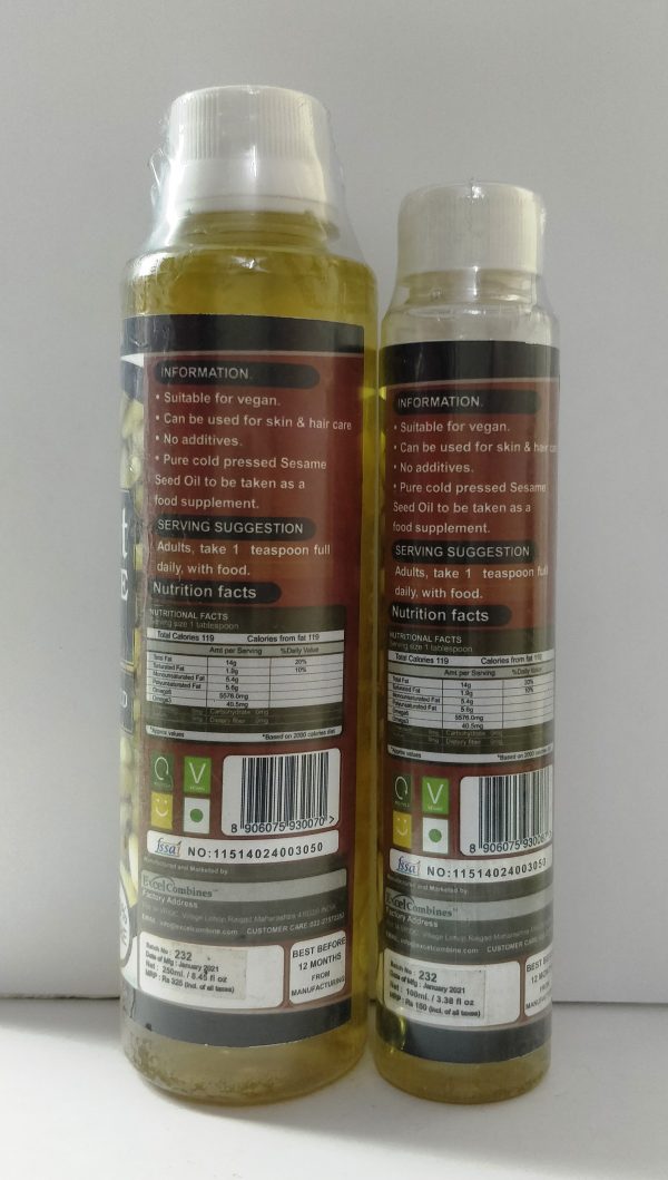 Merit Sesame Seed Oil Contains