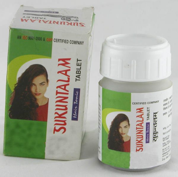 Nagarjun Pharmaceuticals Sukuntalam Hair Tonic Tablets