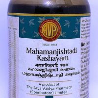 Arya Vaidya Pharmacy Mahamanjishtadi kashayam 200 ML