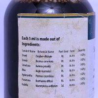 ARYA VAIDYA PHARMACY SAPTHASARAM KASHAYAM INGREDIENTS AND DOSAGE