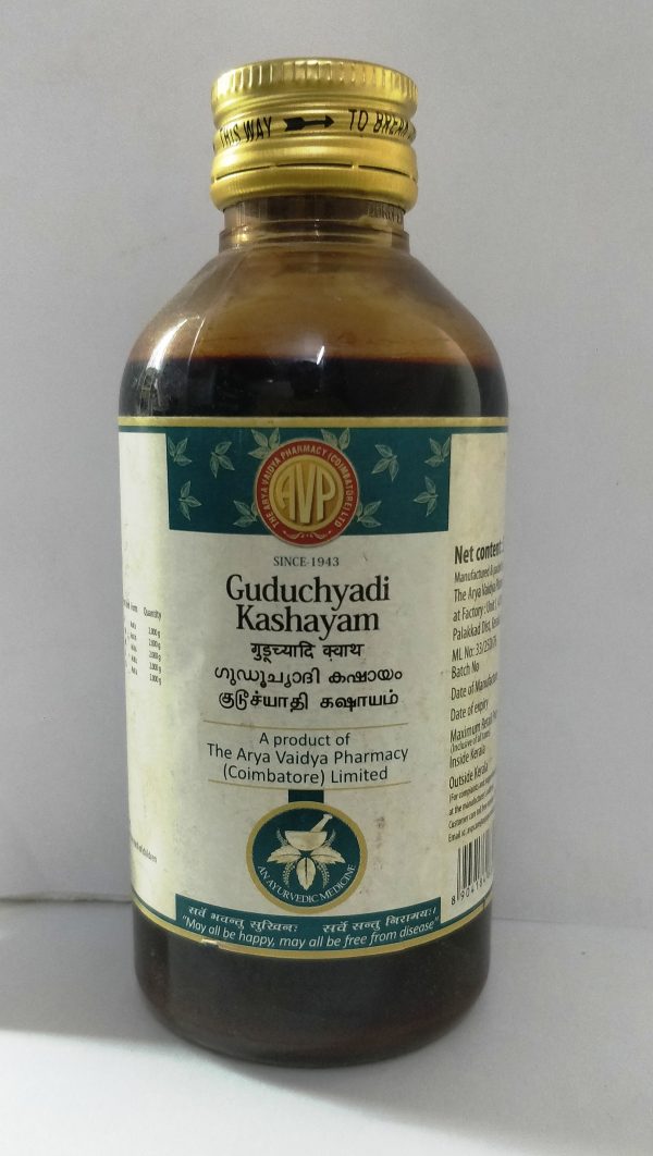 Arya Vaidya Pharmacy Guduchyadi Kashayam 1