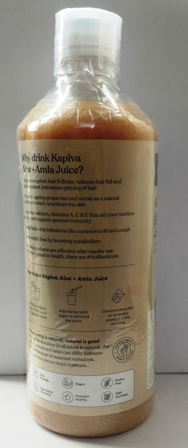 Kapiva Aloe+Amla Juice contains