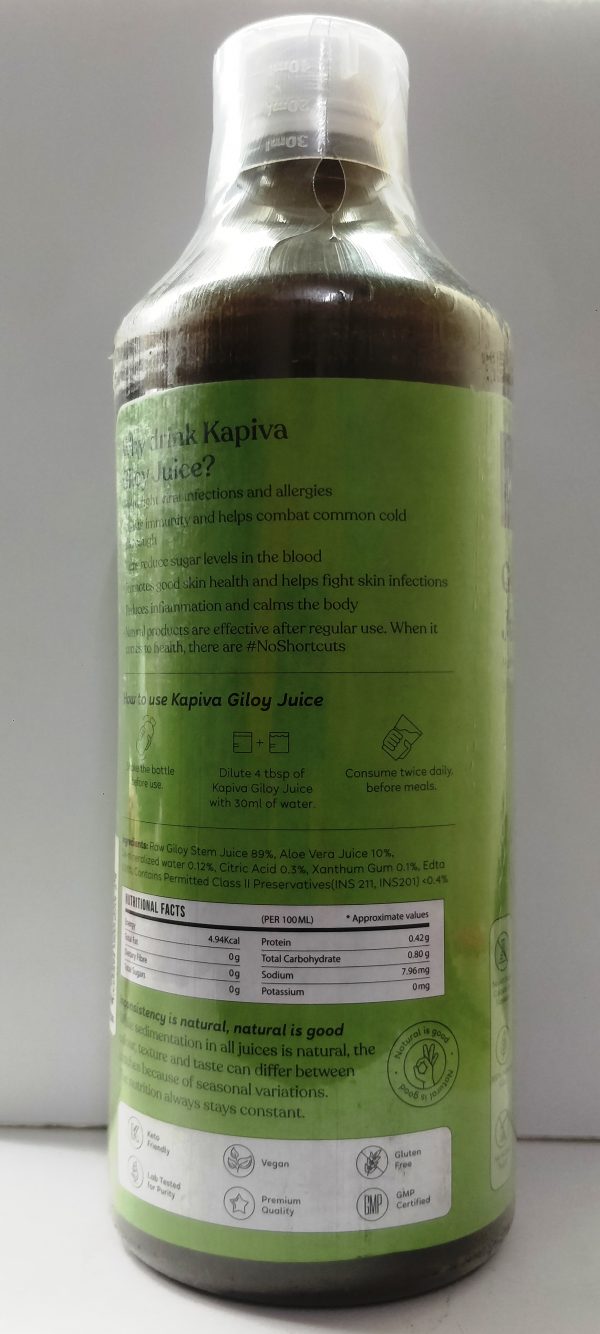 Kapiva Giloy Juice Contains