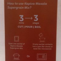 Kapiva Masala Supergrain 3 ( Fibrous Oats, Green Gram, Rish Amaranth, Nutritious Ragi, Ashwagandha, Noni, Spirulina. )