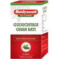 Shree Baidyanath Guduchyadi (Giloy) Ghan Bati 60 Tablets