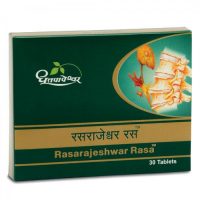 Shree Dhootapapeshwar  Rasarajeshwar Rasa 30 Tablets