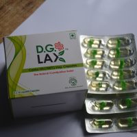D.G.Lax Castor Oil 100% Veg 10 Capsules