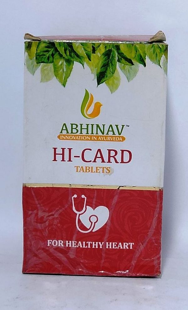 ABHINAV HI-CARD 60 TAB FRONT