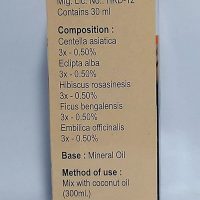 AGOM KESHARANJANA TAILARK 30 ML COMPOSITION,DOSAGE
