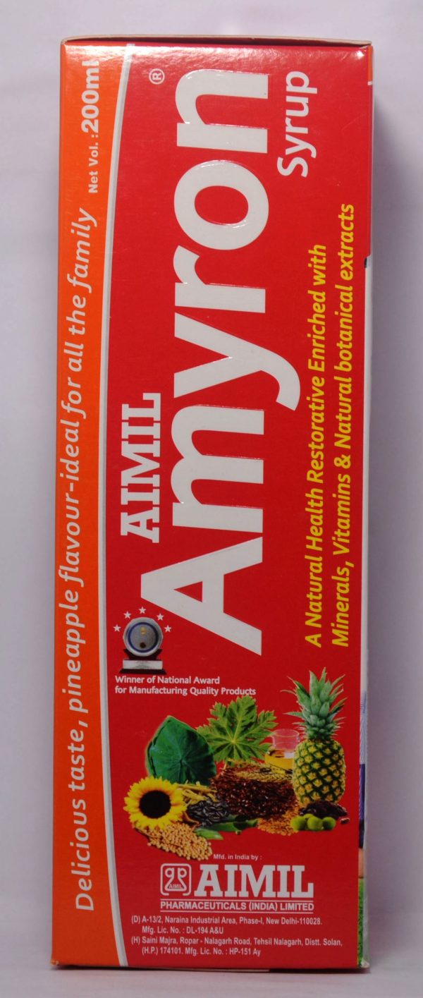 AIMIL AMYRON SYRUP FRONT