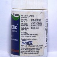 ALARSIN ALURETIC 100 TABLETS MRP