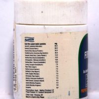ALARSIN FORTEGE 50 TABLETS INGRDIENTS