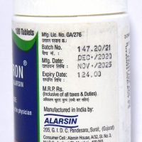ALARSIN MYRON 100TABLETS MRP,ABOUT