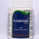 ALARSIN R.COMPOUND 100 TABLETS FRONT,DOSE