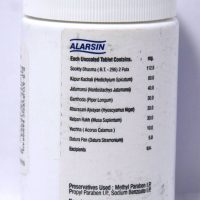 ALARSIN SOOKTYN 100TABLETS INGRDIENTS