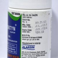 ALARSIN SOOKTYN 100TABLETS MRP,ABOUT