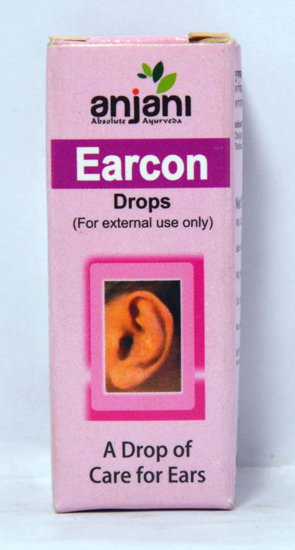 ANJANI PHARMACEUTICALS EARCON DROPS 10ML FRONT