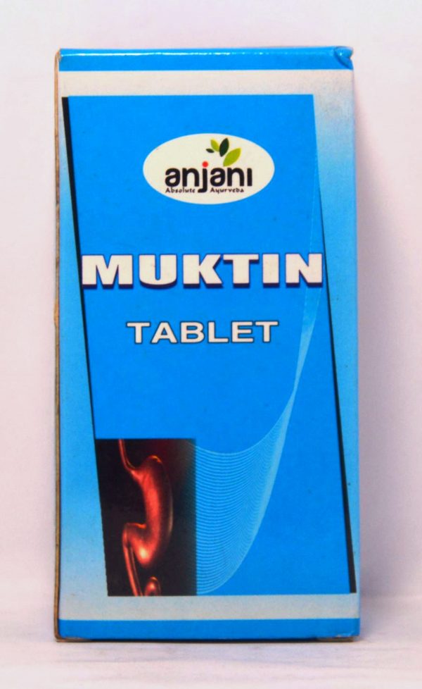 ANJANI PHARMACEUTICALS MUKTIN 100TABLETS FRONT