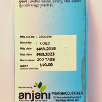 ANJANI PHARMACEUTICALS MUKTIN 100TABLETS INDICATION,MRP,ABOUT