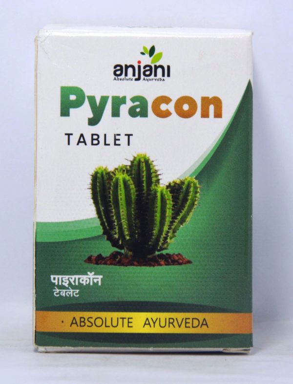 ANJANI PHARMACEUTICALS PYRACON 60TABLETS FRONT