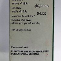AYURCHEM SAINA NASAL DROPS SIZE AND MRP