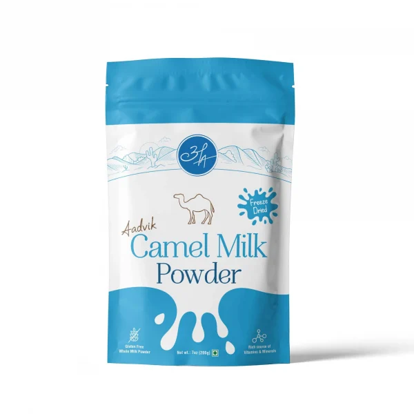 Aadvik Camel Milk Powder 200 Grams Front