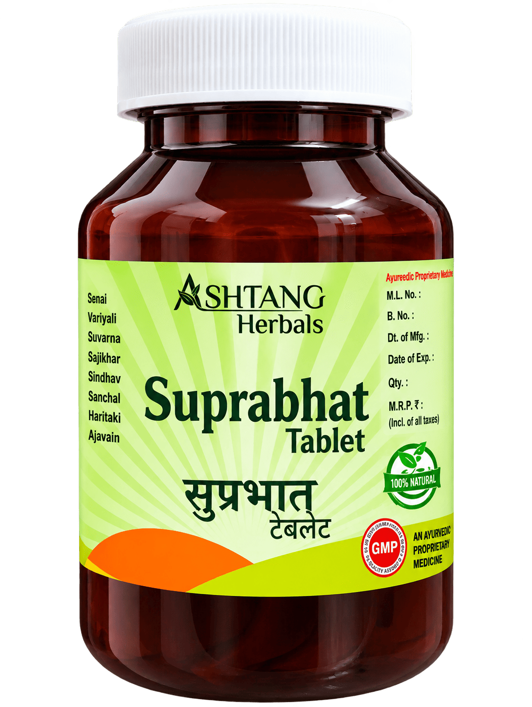 ASHTANG SUPRABHAT 60 TABLETS ASHTANG SUPRABHAT 60 TABLETS