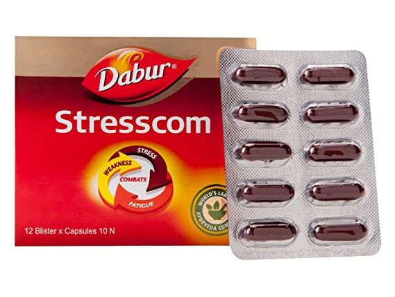 DABUR STRESSCOM 10 CAPSULES