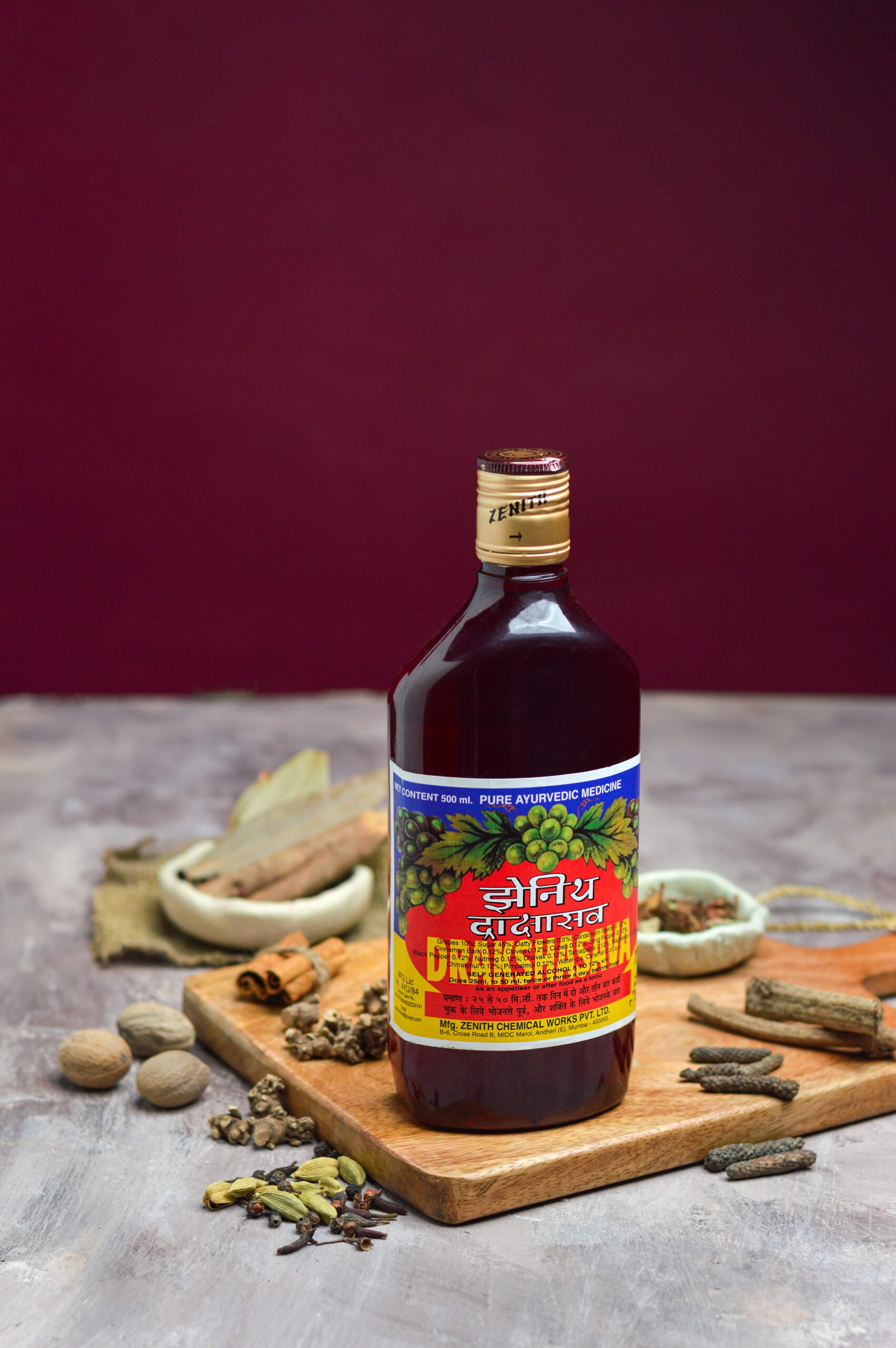 ZENITH DRAKSHASAVA 500 ML