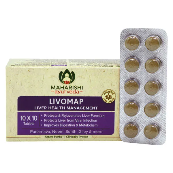 Maharishi Ayurveda Livomap 10 Tablets