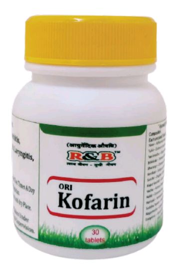 R And B Kofarin 30 TABLETS
