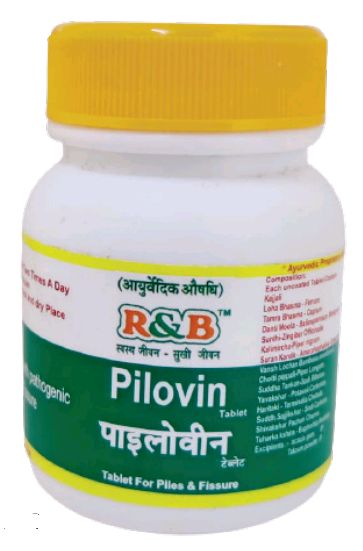 R And B Pilovin 30 Tablets
