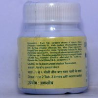 RASASHALA AMRUTADI GUGGUL 60 TABLETS COMPOSITION,DOSAGE