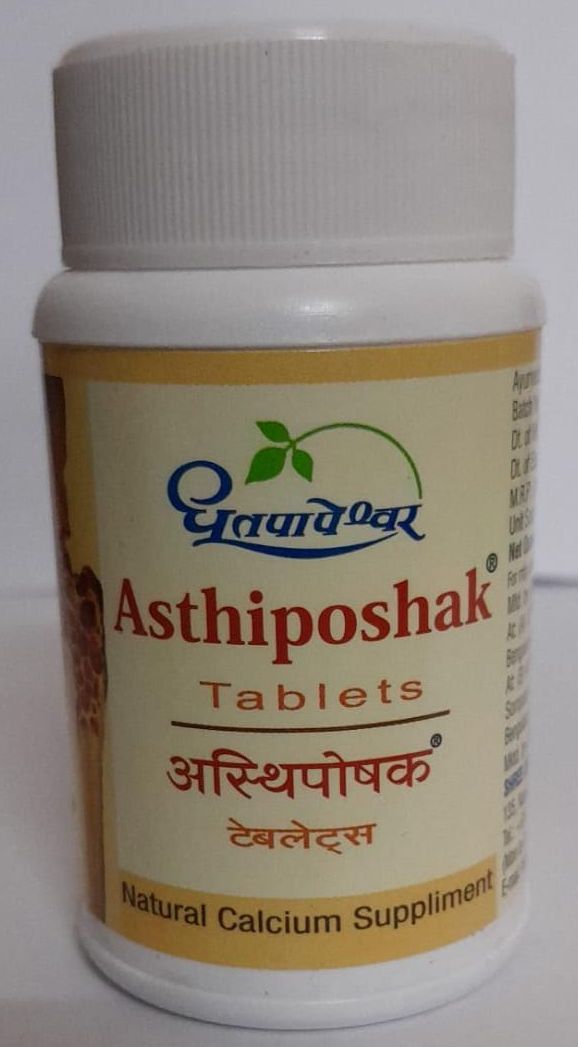 Shree Dhootapapeshwar Asthiposhak 60 Tablets Front