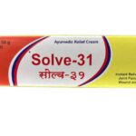 NU AYUR CARE SOLVE 31 PAIN RELIEF CREAM 50 GRAMS