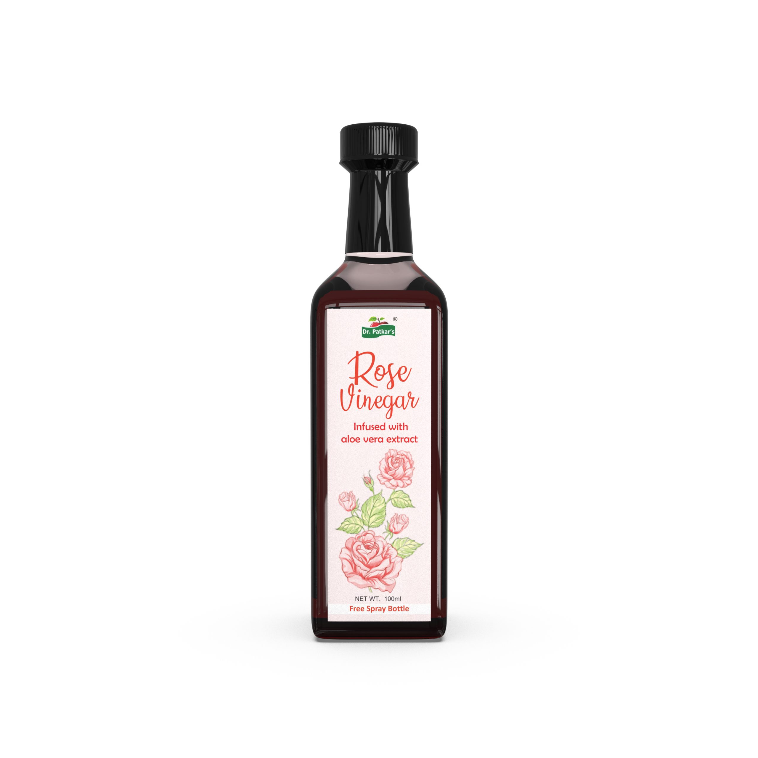 DR. PATKAR'S ROSE VINEGAR INFUSED WITH ALOE VERA EXTRACT 100 ML