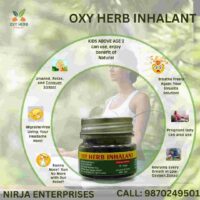 Oxy Herb Inhalant | Natural Herbal Relief for Focus & Congestion 8GM
