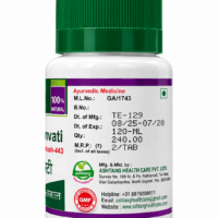 Ashtang Herbals Gudmar Ghanvati 120 Tablets